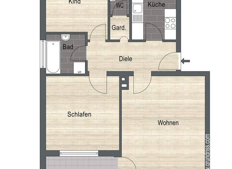 Wohnung zum Kauf 240.000 € 3 Zimmer 65,8 m² frei ab 01.05.2026 Ichenhausen 89335