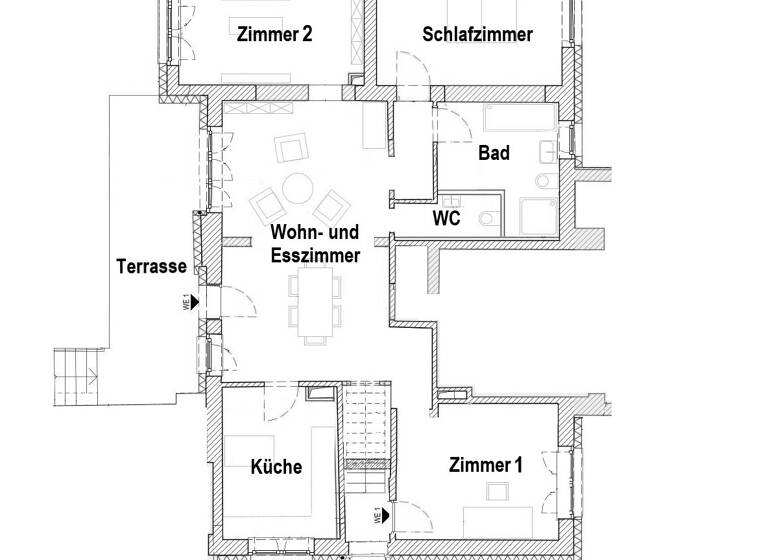 Wohnung zur Miete 2.185 € 4 Zimmer 113,2 m² Rissen Hamburg / Rissen 22559
