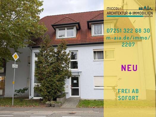 Wohnung zum Kauf 149.500 € 2 Zimmer 50,3 m² Langenbrücken Bad Schönborn 76669