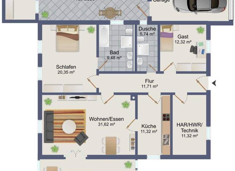 Einfamilienhaus zum Kauf 365.000 € 3 Zimmer 102 m² 502 m² Grundstück Eging a.See Eging 94535