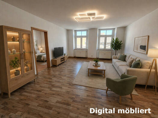 Wohnung zur Miete 609 € 4 Zimmer 108 m² 3. Geschoss Bahnhofstraße 18 Löbau Löbau 02708