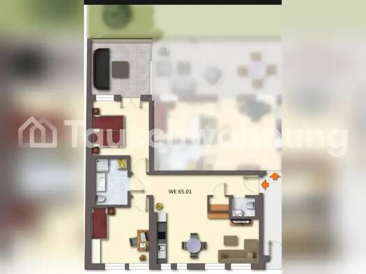 Wohnung zur Miete Tauschwohnung 1.200 € 3 Zimmer 76 m² EG Babelsberg Nord Potsdam 14482