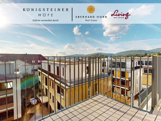 Wohnung zur Miete - Erstbezug 1.516 € 2 Zimmer 89,6 m² 4. Geschoss frei ab sofort Ernst-Ludwig-Kirchner-Platz 10 Königstein 61462