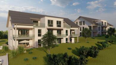 Wohnung zum Kauf - Neubau provisionsfrei 407.200 € 2 Zimmer 65,9 m² EG Pfuhl Neu-Ulm 89233