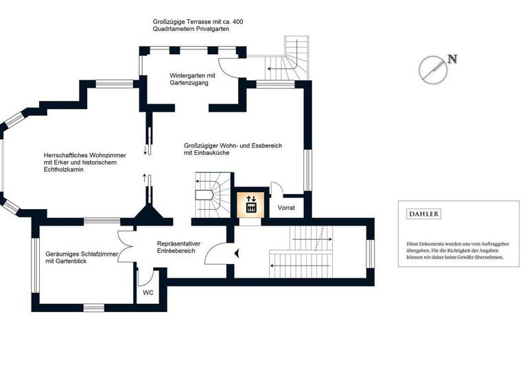 Maisonette zum Kauf 1.339.000 € 6 Zimmer 194,1 m² 1. Geschoss Dahlem Berlin / Dahlem 14195
