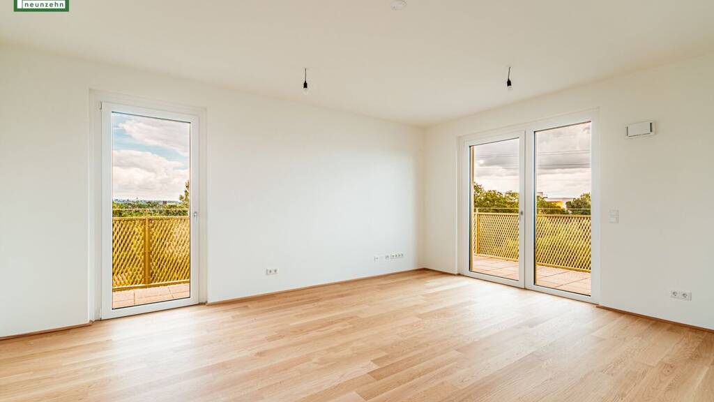 Wohnung zum Kauf - Erstbezug provisionsfrei 443.100 € 4 Zimmer 76,8 m² 4. Geschoss Gerasdorfer Straße 105 Wien 1210