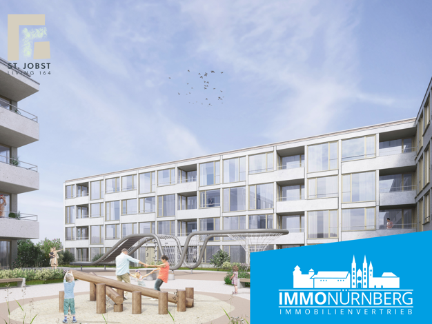 Wohnung zur Miete - Erstbezug 1.666 € 4 Zimmer 101,7 m² 1. Geschoss frei ab 01.11.2025 Äußere Sulzbacher Straße 164 St Jobst Nürnberg 90491