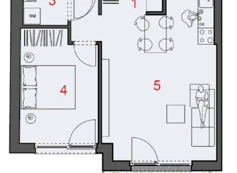 Wohnung zur Miete - Erstbezug 897 € 2 Zimmer 47,2 m² 3. Geschoss frei ab 01.06.2026 Wien 1230