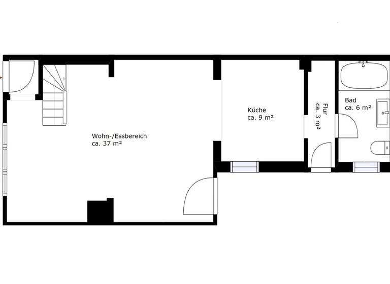 Reihenmittelhaus zum Kauf 429.000 € 4 Zimmer 121 m² 95,5 m² Grundstück Riensberg Bremen 28213