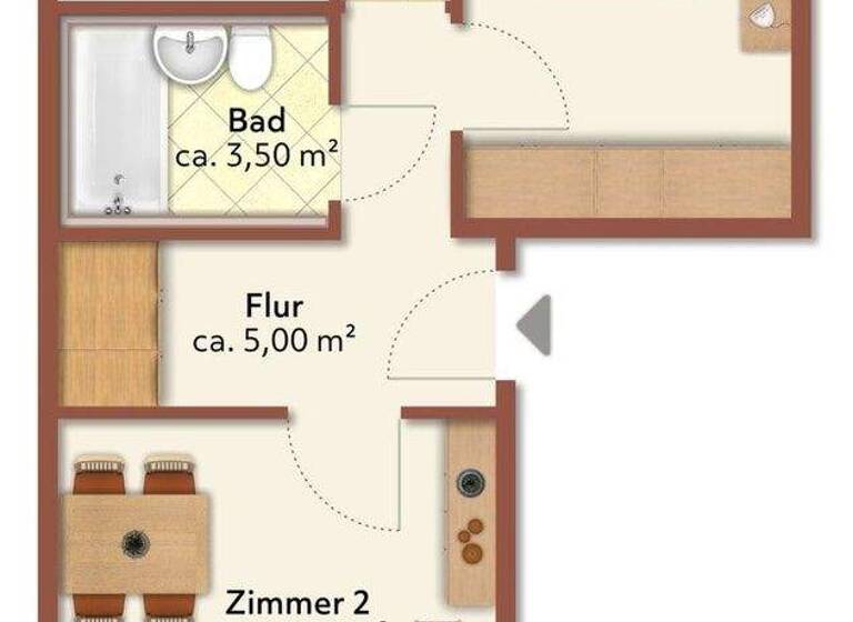 Wohnung zum Kauf provisionsfrei 198.000 € 2 Zimmer 47,4 m² 5. Geschoss frei ab sofort Hellersdorf Berlin 12627