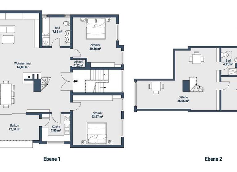 Penthouse zum Kauf 899.000 € 4,5 Zimmer 180 m² 2. Geschoss frei ab sofort Am Sandberg 31 Sachsenhausen Frankfurt am Main 60599