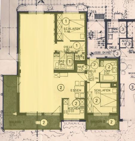 Wohnung zum Kauf 468.000 € 3,5 Zimmer 130 m²<br/>Wohnfläche 3.<br/>Geschoss ab sofort<br/>Verfügbarkeit Lindenaustrasse Kirchzarten Kirchzarten 79199