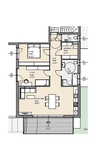 Wohnung zum Kauf 599.000 € 3 Zimmer 86 m²<br/>Wohnfläche Bergheim 5101