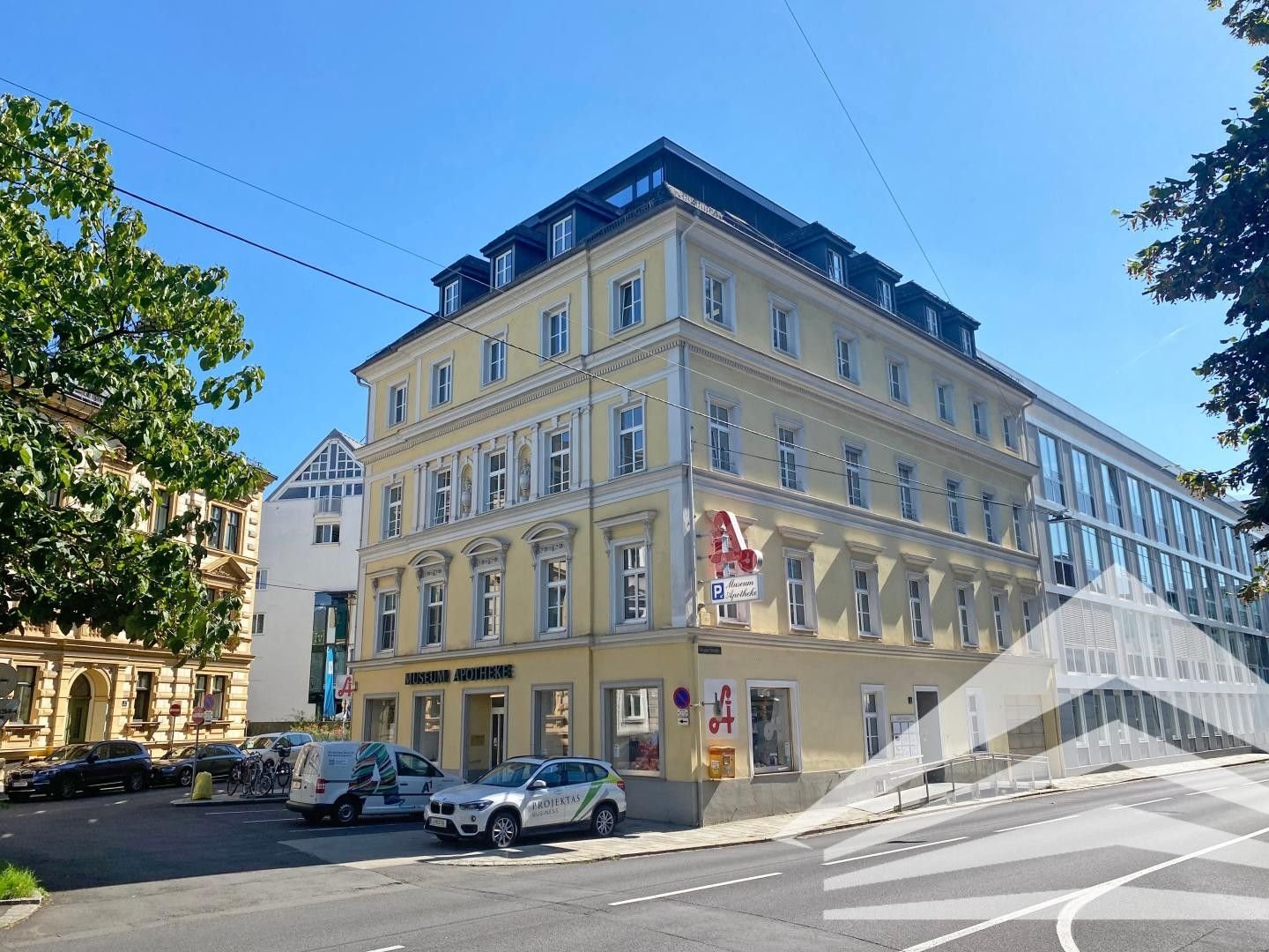 Praxis zur Miete 2.040 € 5,5 Zimmer 161,2 m²<br/>Bürofläche Elisabethstrasse 1 Linz Linz 4020