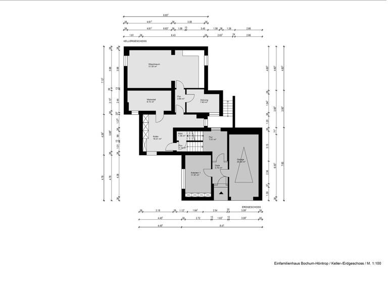 Einfamilienhaus zum Kauf provisionsfrei 690.000 € 5 Zimmer 190 m² 736 m² Grundstück Höntrop Bochum 44869