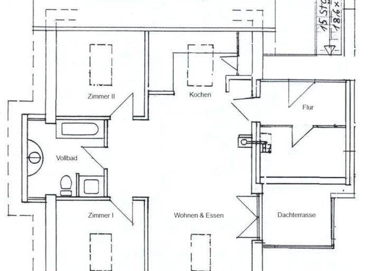 Wohnung zur Miete 1.100 € 3 Zimmer 73 m² 1. Geschoss Erlengrund 7 Rellingen 25462