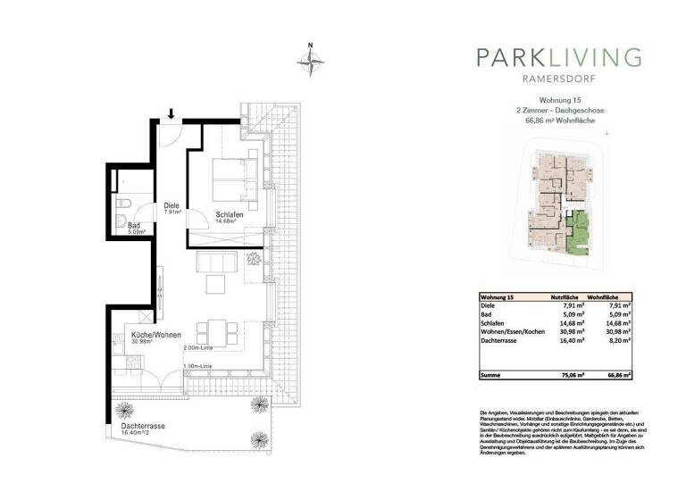 Wohnung zum Kauf - Erstbezug 689.900 € 2 Zimmer 66,9 m² EG Ramersdorf-Perlach München 81735