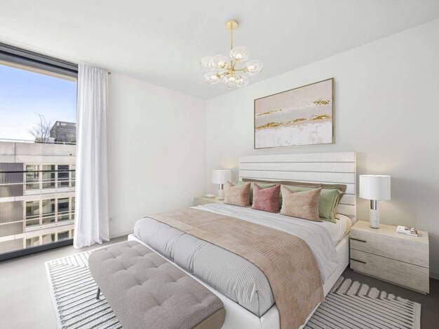 Wohnung zur Miete - Erstbezug 1.890 € 3 Zimmer 87,8 m² 2. Geschoss Heidestraße 39 Moabit Berlin 10557