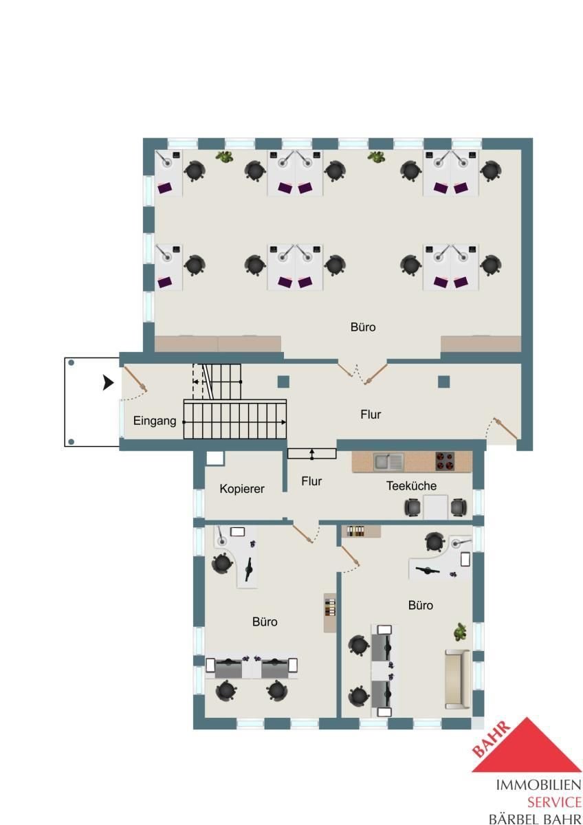 Bürofläche zur Miete provisionsfrei 3.250 € 10 Zimmer 403 m²<br/>Bürofläche Holzgerlingen 71088