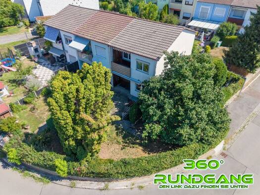 Reihenendhaus zum Kauf 220.000 € 4 Zimmer 74,2 m² 251 m² Grundstück Rothenburger Straße 58 Orschel-Hagen Reutlingen 72760