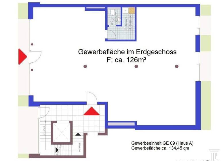 Praxis zum Kauf - Erstbezug 3.550 € 2 Zimmer 134 m² Bürofläche Neuenburg 79395