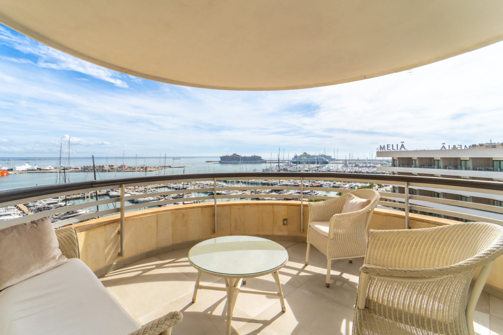 Penthouse zur Miete 5.750 € 6 Zimmer 244 m²<br/>Wohnfläche 11.<br/>Geschoss Palma, Paseo Marítimo 07014