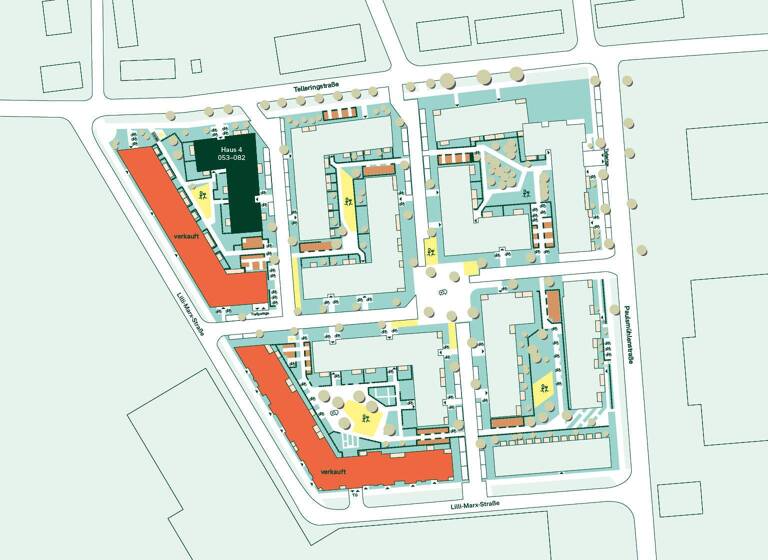 Wohnung zum Kauf provisionsfrei 625.900 € 4 Zimmer 95,3 m²<br/>Wohnfläche Dachgeschoss, 3.<br/>Geschoss Telleringstraße 37 Benrath Düsseldorf 40597
