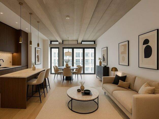 Wohnung zur Miete - Erstbezug 1.403 € 3 Zimmer 61 m² 4. Geschoss Teterower Ring 63-65 Kaulsdorf Berlin 12619