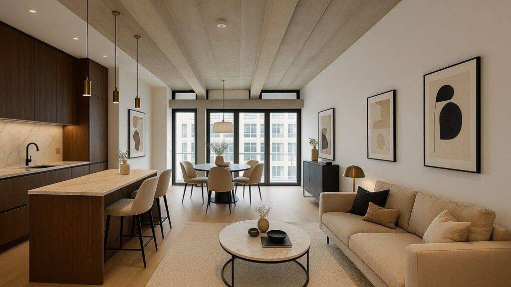 Wohnung zur Miete - Erstbezug 1.403 € 3 Zimmer 61 m² 4. Geschoss Teterower Ring 63-65 Kaulsdorf Berlin 12619