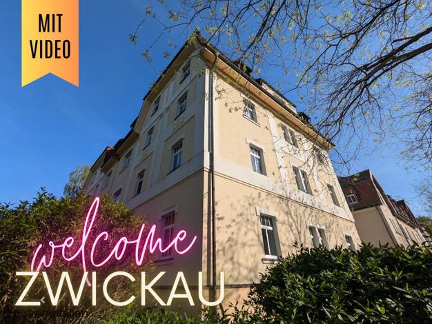 Wohnung zur Miete 375 € 2 Zimmer 57,8 m² EG Bülaustr. 9 Marienthal Zwickau 08060