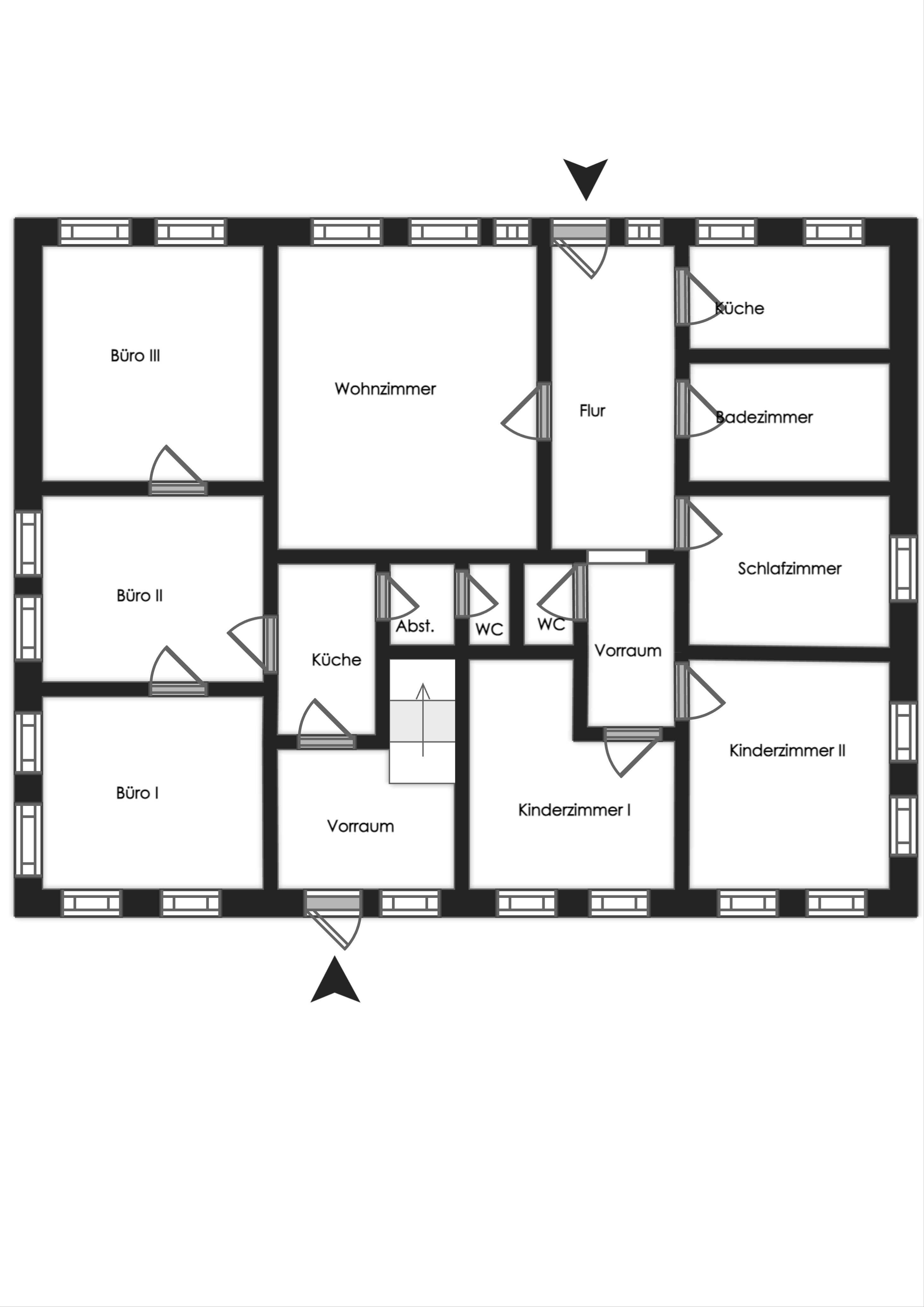 Immobilie zum Kauf als Kapitalanlage geeignet 269.000 € 11 Zimmer 276,7 m²<br/>Fläche 432 m²<br/>Grundstück Apen Apen 26689