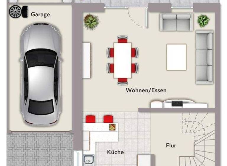 Doppelhaushälfte zum Kauf - Erstbezug provisionsfrei 452.029 € 4 Zimmer 119,8 m² 277,5 m² Grundstück Königsborn Unna 59425