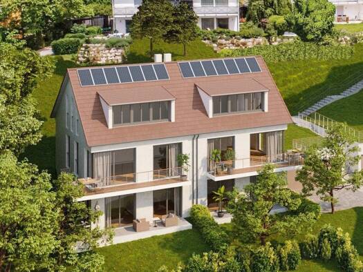 Doppelhaushälfte zum Kauf - Erstbezug provisionsfrei 5 Zimmer 165 m² 250 m² Grundstück Herrsching Herrsching am Ammersee 82211
