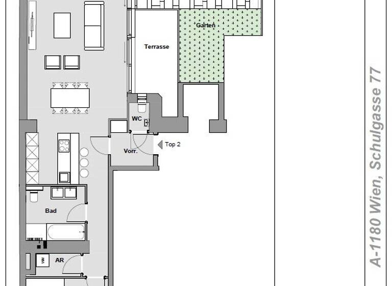Wohnung zum Kauf 764.000 € 3 Zimmer 85,5 m² EG Wien 1180