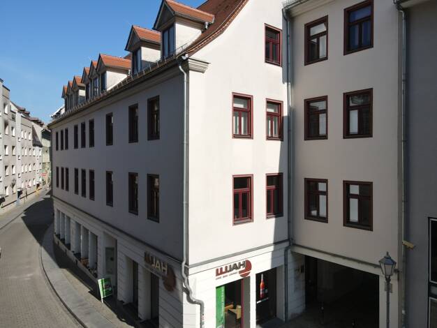 Wohnung zur Miete 875 € 4 Zimmer 103 m² 1. Geschoss Kleine Ulrichstraße 36 Altstadt Halle (Saale) 06108