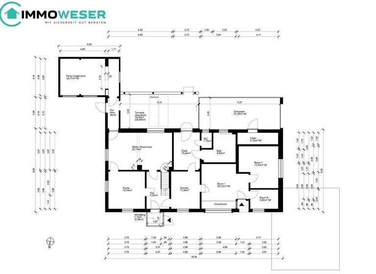 Einfamilienhaus zum Kauf 349.000 € 8 Zimmer 202 m² 6.744 m² Grundstück Blender 27337