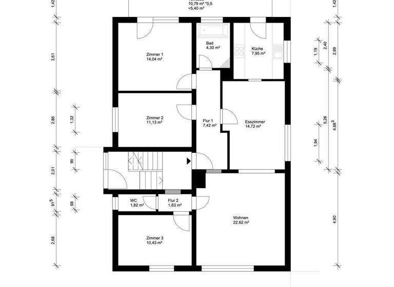 Mehrfamilienhaus zum Kauf 700.000 € 13 Zimmer 258 m² 475 m² Grundstück Neureut Karlsruhe 76149
