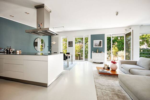 Penthouse zum Kauf 1.290.000 € 1 Zimmer 100 m² 3. Geschoss Uhlenhorst Hamburg 22085