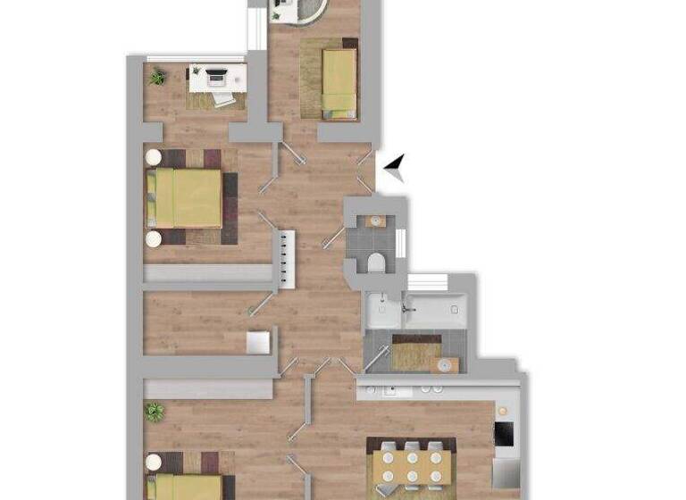 Wohnung zum Kauf 695.000 € 4 Zimmer 108,9 m² 3. Geschoss Wien 1140