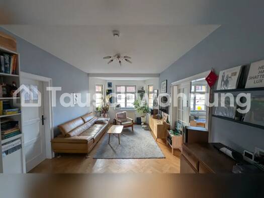 Wohnung zur Miete Tauschwohnung 614 € 4 Zimmer 93 m² 3. Geschoss Connewitz Leipzig 04277