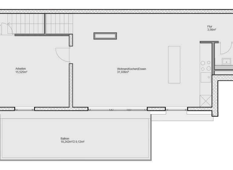 Penthouse zum Kauf - Neubau 709.000 € 5 Zimmer 120,5 m²<br/>Wohnfläche 5.<br/>Geschoss Dieskaustraße 49 Kleinzschocher Leipzig 04229