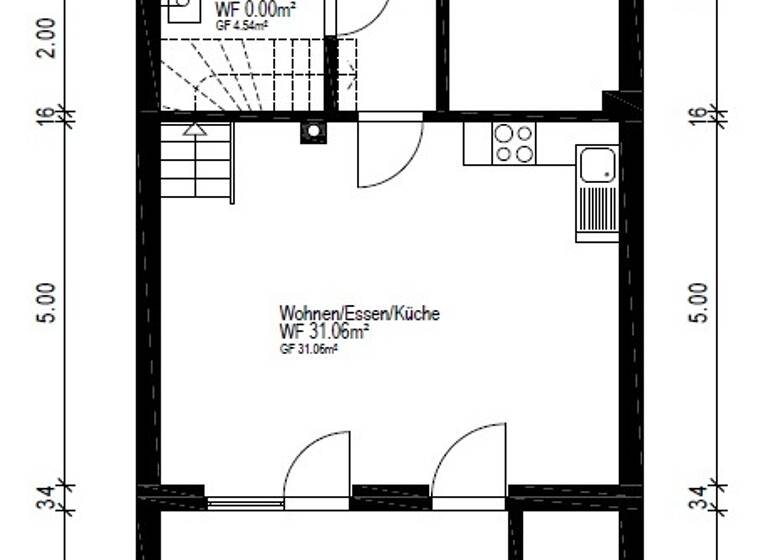 Reihenmittelhaus zum Kauf 339.000 € 4 Zimmer 98,5 m² 239 m² Grundstück Dagebüll 25899