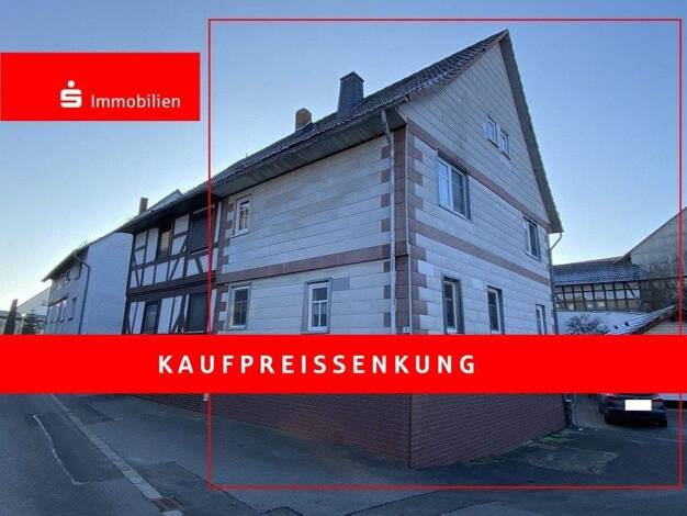 Doppelhaushälfte zum Kauf 79.000 € 4 Zimmer 120 m² 342 m² Grundstück Obergrenzebach Frielendorf 34621