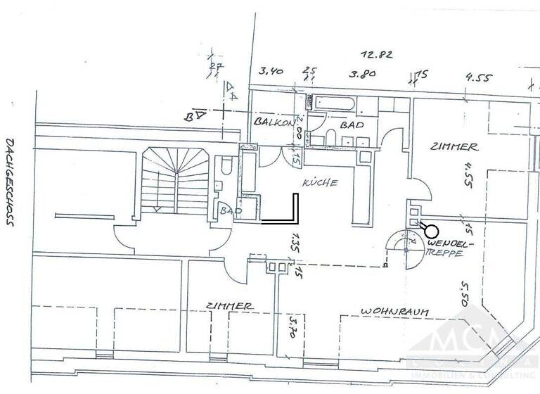 Maisonette zum Kauf 1.050.000 € 4 Zimmer 141 m² 4. Geschoss Nordend-Ost Frankfurt am Main 60316