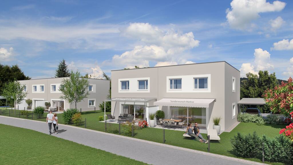 Reihenmittelhaus zum Kauf - Erstbezug 473.636 € 4 Zimmer 100,5 m² Ansfelden, Widistraße Ansfelden 4052