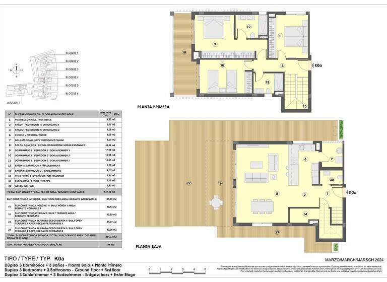 Maisonette zum Kauf - Erstbezug provisionsfrei 824.000 € 4 Zimmer 229 m² Colònia de Sant Jordi 07638
