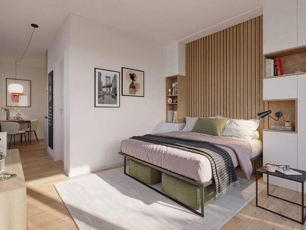 Wohnung zum Kauf - Neubau 313.208 € 1,5 Zimmer 47,9 m² EG Daumstraße Haselhorst Spandau 13599