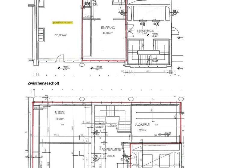 Bürofläche zur Miete 7 € 192,2 m² Bürofläche Urfahr Linz 4040