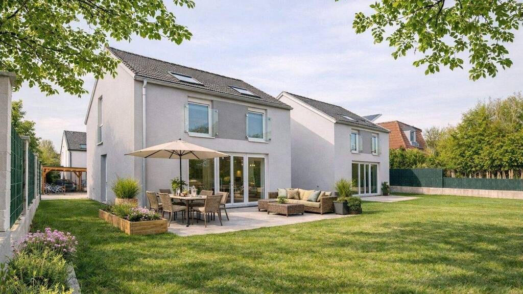 Einfamilienhaus zum Kauf - Erstbezug 579.900 € 4 Zimmer 104 m² 295 m² Grundstück Liliengasse Bad Vöslau 2540