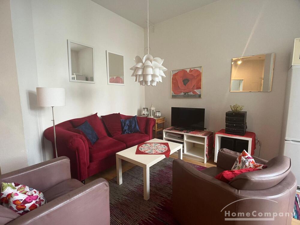 Wohnung zur Miete Wohnen auf Zeit 1.650 € 3 Zimmer 65 m²<br/>Wohnfläche 01.04.2025<br/>Verfügbarkeit Bornheim Frankfurt 60385